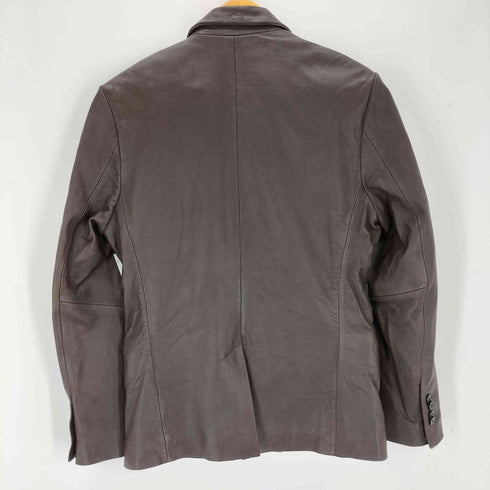 リューグーレザーズ Liugoo Leathers シープレザーテーラードジャケット メンズ JPN:L