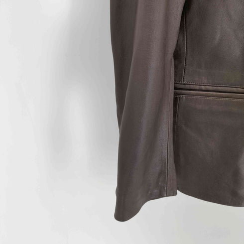 リューグーレザーズ Liugoo Leathers シープレザーテーラードジャケット メンズ JPN:L