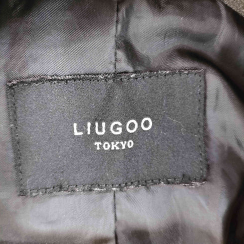リューグーレザーズ Liugoo Leathers シープレザーテーラードジャケット メンズ JPN:L