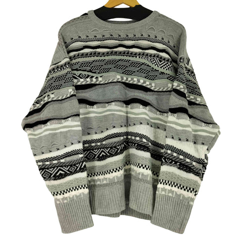 ABETTOR 3Dニットセーター メンズ JPN:M