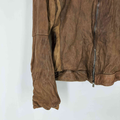 キャシージェーン Cathy Jane ジップアップレザージャケット メンズ JPN:3