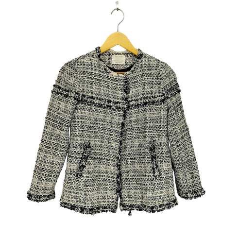 ザラ ZARA ツイードジャケット レディース 13/14