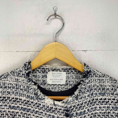 ザラ ZARA ツイードジャケット レディース 13/14