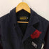 THE GROOVIN HIGH グルーヴィンハイ 1950s Style shop coat ショップコート ウール コットン 虎 トラ ワッペン 刺繍 カスタム ロング HBT ジャケット メンズ JPN:S