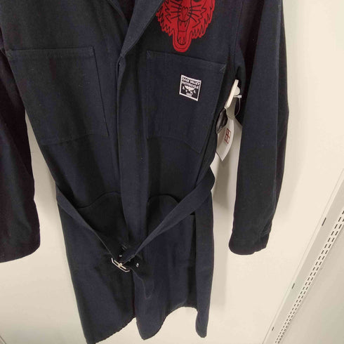 THE GROOVIN HIGH グルーヴィンハイ 1950s Style shop coat ショップコート ウール コットン 虎 トラ ワッペン 刺繍 カスタム ロング HBT ジャケット メンズ JPN:S