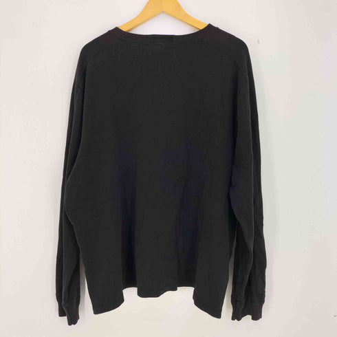 ポロバイラルフローレン Polo by RALPH LAUREN 90s 同色 ポニー刺繍 ヘンリーネック Tシャツ ボックスシルエット メンズ import:XL