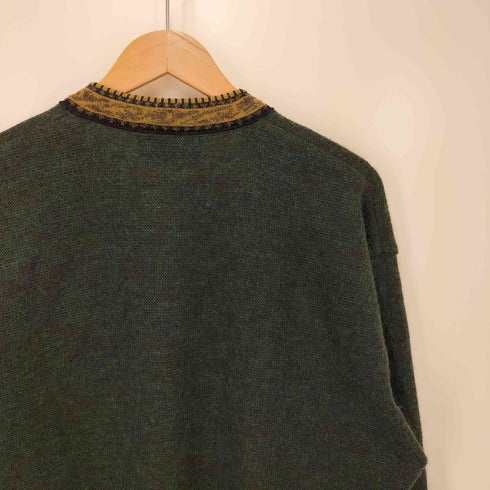 90s bizzarro イタリア製 アクリルカーディガン メンズ