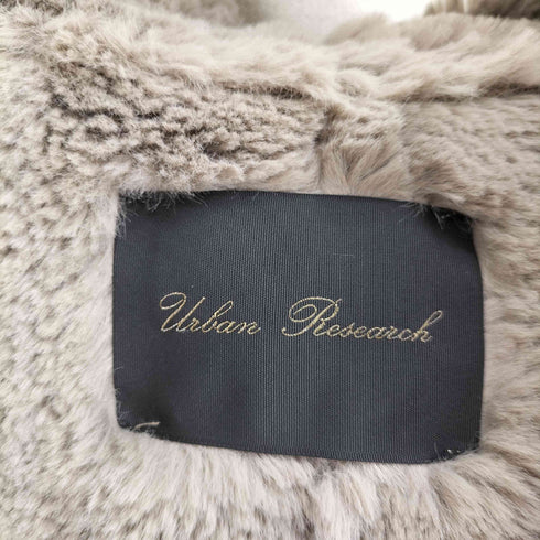 アーバンリサーチ URBAN RESEARCH フェイクムートンコート レディース