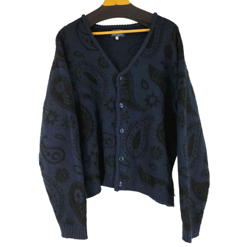 コーエン coen ペイズリー柄ニットカーディガン メンズ JPN:L