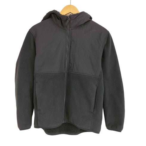 ユニクロ UNIQLO ボア切替 フリースパーカージャケット レディース JPN:S