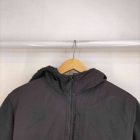 ユニクロ UNIQLO ボア切替 フリースパーカージャケット レディース JPN:S