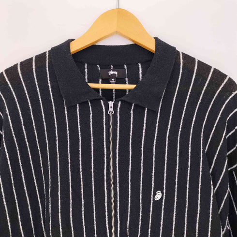 ステューシー Stussy 23aw LIGHT WEIGHT LS ZIP POLO メンズ import:M