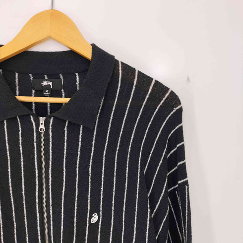 ステューシー Stussy 23aw LIGHT WEIGHT LS ZIP POLO メンズ import:M
