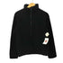 ユニクロ UNIQLO 24AW ボアフリースジャケット Sサイズ ブラック メンズ JPN:S