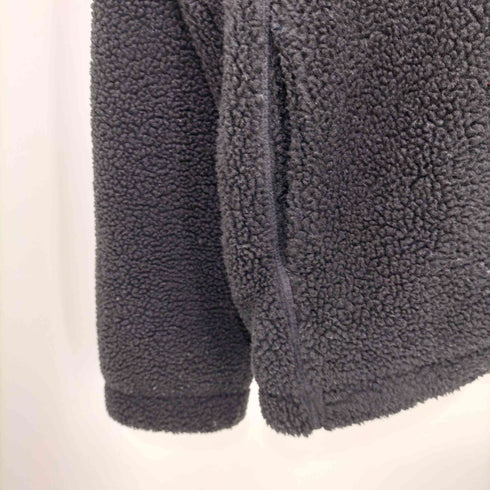 ユニクロ UNIQLO 24AW ボアフリースジャケット Sサイズ ブラック メンズ JPN:S
