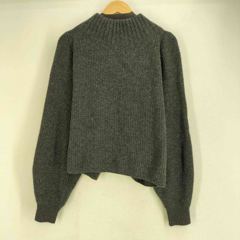 ミューズデドゥーズィエムクラス MUSE de Deuxieme Classe アゼVネックプルオーバー カシミヤ混 レディース