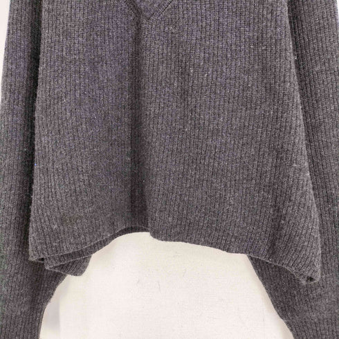 ミューズデドゥーズィエムクラス MUSE de Deuxieme Classe アゼVネックプルオーバー カシミヤ混 レディース