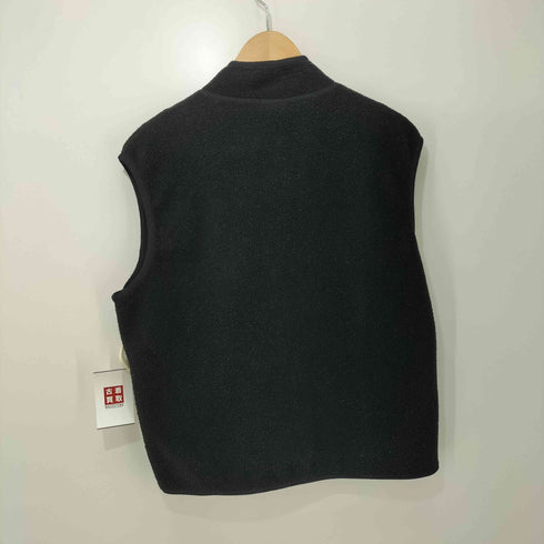 グラミチ GRAMICCI 80-90s USA製 旧タグ ロゴ刺繍 フリースベスト メンズ import:M