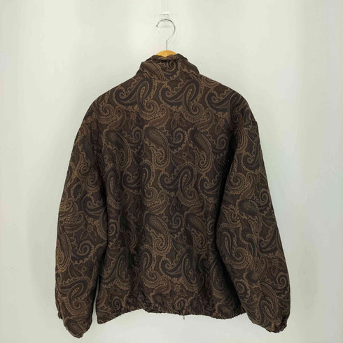 スーパーノヴァ supernova. ダブルジップ ペイズリー柄 スタンドカラー ジャケット メンズ JPN:M