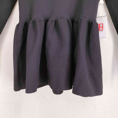 ユナイテッドアローズ UNITED ARROWS P ペプラム ニット レディース