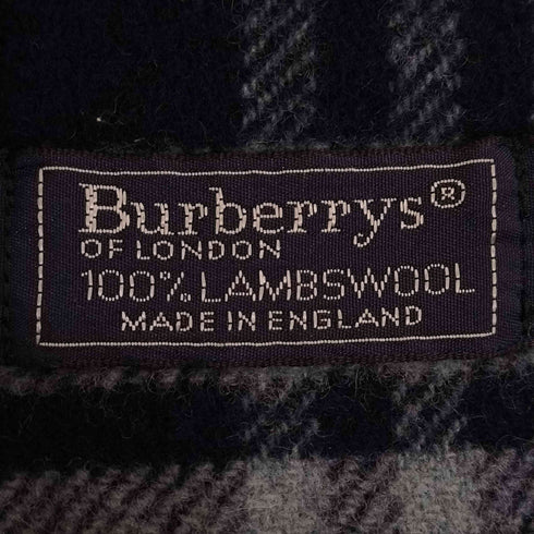 バーバリーズ BURBERRYS ノバチェック フリンジ ウール マフラー レディース