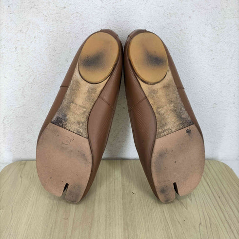 メゾンマルジェラ Maison Margiela TABI タビ レザー バレエシューズ レディース 36