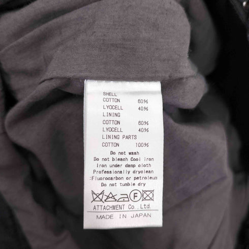 カズユキクマガイアタッチメント KAZUYUKI KUMAGAI ATTACHMENT カーブクロップドパンツ メンズ JPN:3