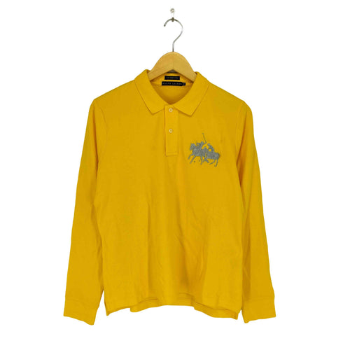 ラルフローレン RALPH LAUREN the skinny polo ポニー刺繍 鹿の子長袖ポロシャツ レディース 7f