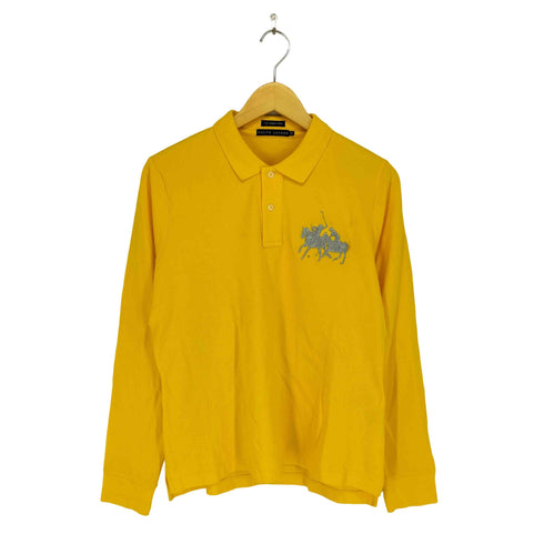 ラルフローレン RALPH LAUREN the skinny polo ポニー刺繍 鹿の子長袖ポロシャツ レディース 7f
