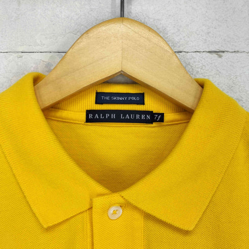 ラルフローレン RALPH LAUREN the skinny polo ポニー刺繍 鹿の子長袖ポロシャツ レディース 7f