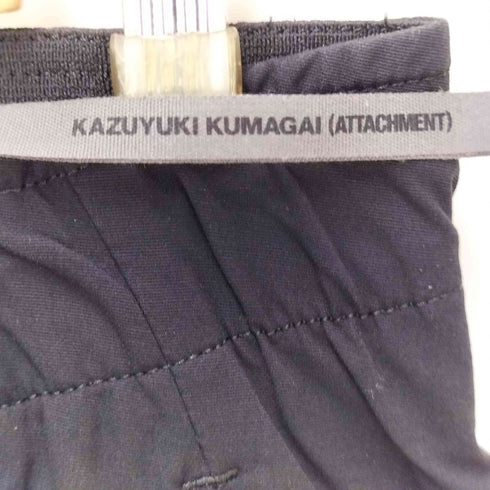 カズユキクマガイアタッチメント KAZUYUKI KUMAGAI ATTACHMENT Ny/Coタッサー サルエルショートパンツ メンズ JPN:3