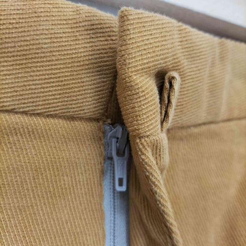 ゴタイリク 五大陸 センタープレス コーデュロイパンツ メンズ W82