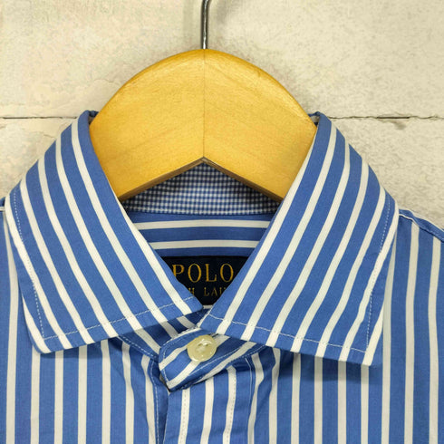 ポロラルフローレン POLO RALPH LAUREN ストライプ柄シャツワンピース レディース 0