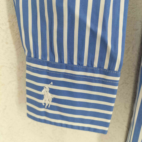 ポロラルフローレン POLO RALPH LAUREN ストライプ柄シャツワンピース レディース 0
