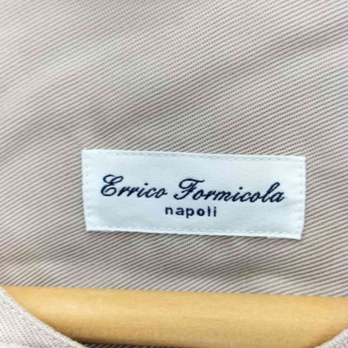 エッリコフォルミコラ ERRICO FORMICOLA イタリア製 フラップポケット カジュアルシャツ メンズ