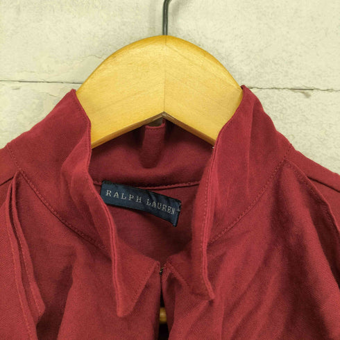 ラルフローレン RALPH LAUREN フリルブラウス レディース L