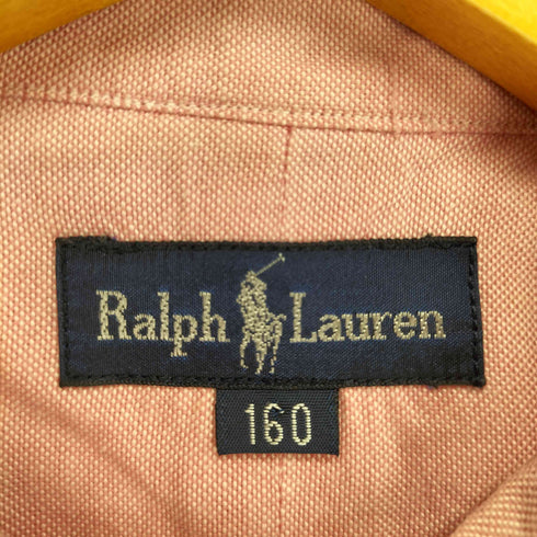 ラルフローレン RALPH LAUREN ポニー刺繍 L/S ボタンシャツ レディース 160