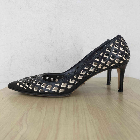 プラダ PRADA メッシュデザインパンプス レディース 36 1/2