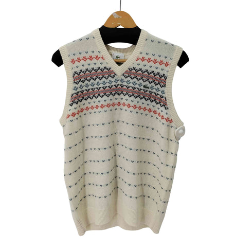 ラコステ LACOSTE ノルディック ニットベスト メンズ 4