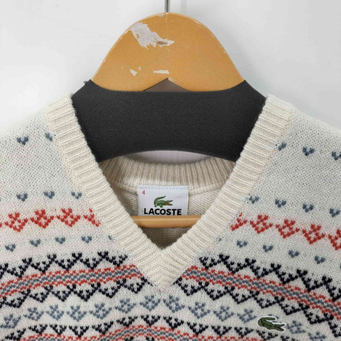 ラコステ LACOSTE ノルディック ニットベスト メンズ 4