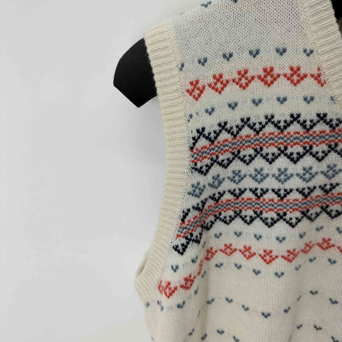 ラコステ LACOSTE ノルディック ニットベスト メンズ 4