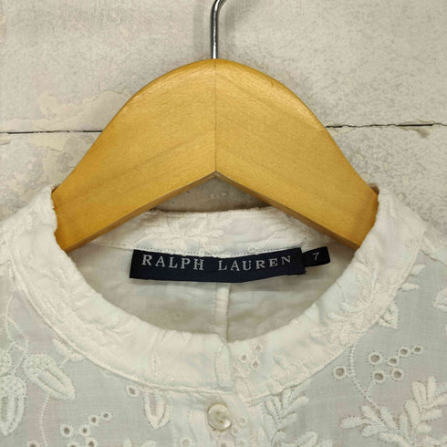 ラルフローレン RALPH LAUREN 花柄刺繍ブラウス レディース 7