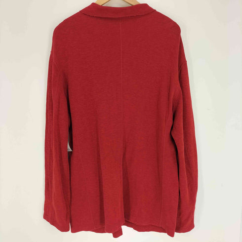 パパス papas 4ポケット 胸元王冠刺繍 ニット カーディガン レディース import:M