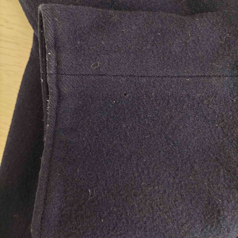 ザスコッチハウス The Scotch House ダブルボタン メルトンウール ステンカラーコート レディース 160A