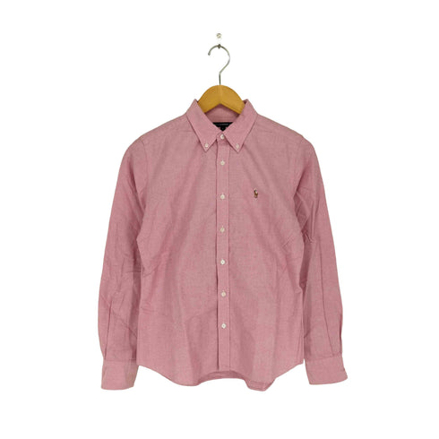 ラルフローレンスポーツ RALPH LAUREN SPORT SLIM FIT ポニー刺繍 L/S ボタンダウンシャツ レディース 11
