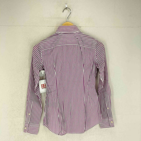 ポロラルフローレン POLO RALPH LAUREN SLIM STRETCH ポニー刺繍 L/S シャツ レディース 0