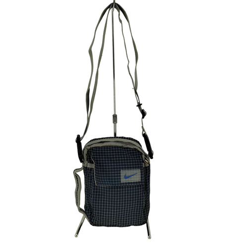 ナイキ NIKE 90-00s Y2K 2way ロゴパッチ グラフチェック ショルダーバッグ メンズ