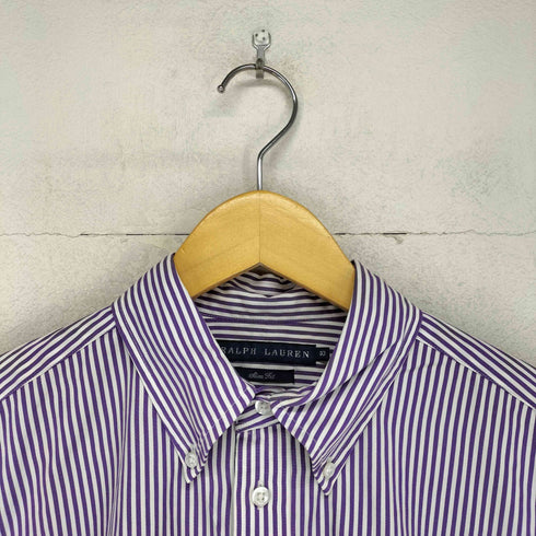 ラルフローレン RALPH LAUREN slim fit ポニー刺繍 L/S ボタンダウンシャツ レディース 10