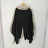ノーアイディーブラック NO ID.BLACK ボリュームネックニットZIPポンチョ メンズ ONE SIZE