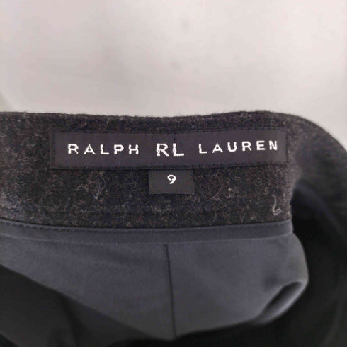 ラルフローレン アールエル RALPH RL LAUREN ウール 七分丈 スカート レディース 9